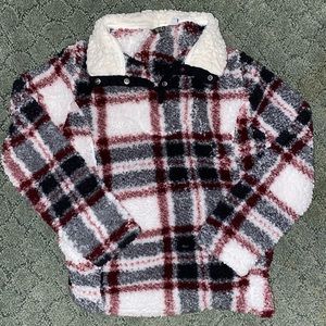 super fuzzy quarter zip